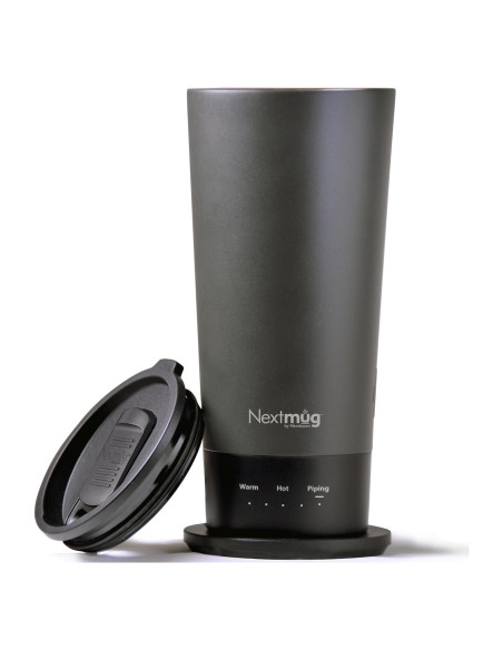 Nextmug Go - Taza de viaje autocalentable 16 oz Grafito Nextmug Go - Taza de viaje autocalentable 16 oz Grafito
