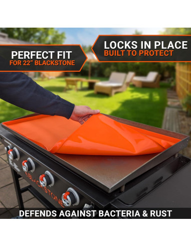 Mat de Silicona OZG 22" para Plancha Blackstone - Protección Total