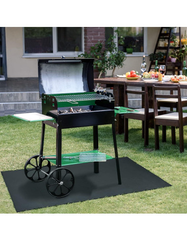 Alfombrilla para Parrilla Cvtayn 121,9x76,2 cm Resistente al Fuego