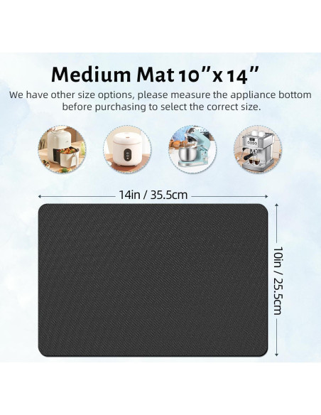 Deslizador de Electrodomésticos LOPNUR 35.6x25.4cm Gris Deslizador de Electrodomésticos LOPNUR 35.6x25.4cm Gris