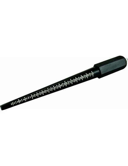 Mandril de Anillo de Plástico SE 30 cm con Ranuras Tamaños 1-15 Mandril de Anillo de Plástico SE 30 cm con Ranuras Tamaños 1-15