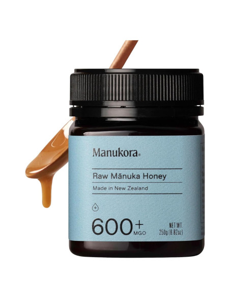 Miel Manuka Cruda Manukora MGO 600+ 250g de Nueva Zelanda Miel Manuka Cruda Manukora MGO 600+ 250g de Nueva Zelanda