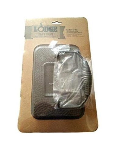 Prensa de Parrilla Lodge LGP3 Hierro Fundido 17x11 cm