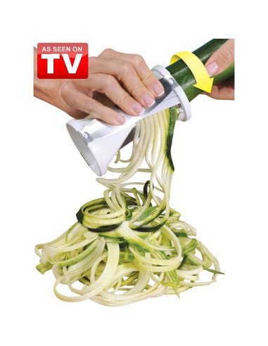 Cortador de Verduras Espiral Veggetti Ontel, Acero Inoxidable