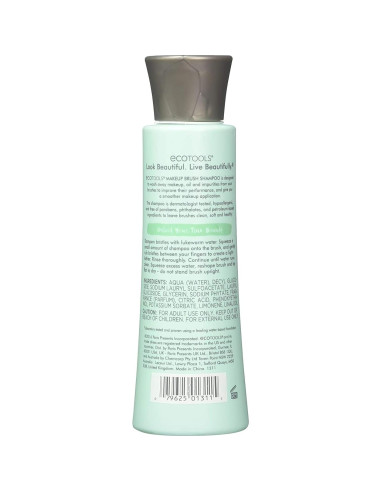 Champú Limpiador de Brochas EcoTools 2x180ml Hipoalergénico