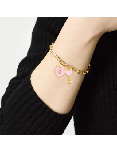 Kit de Pulseras de Cadena Aleación Tiggell 20 Piezas Oro Plata