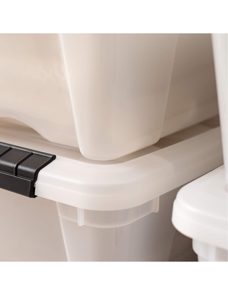 Bins de Almacenamiento IRIS USA 13 Qt Apilables 6 Pzas Bins de Almacenamiento IRIS USA 13 Qt Apilables 6 Pzas