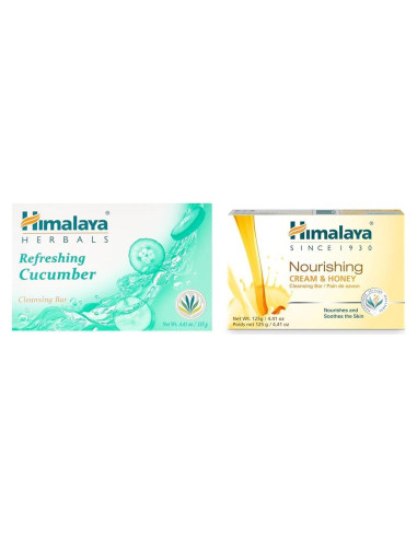 Pack 6 Jabones Himalaya Herbal de Pepino y Miel 125g