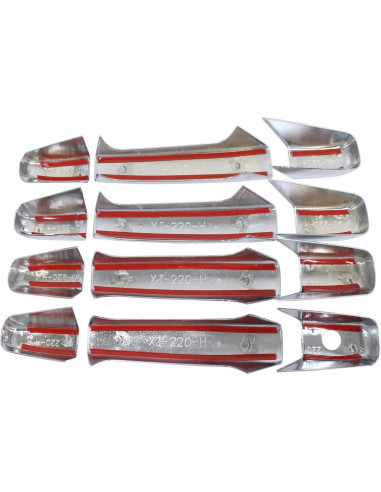 Cubiertas de Manijas de Puerta NewYall Cromadas para Chevrolet y GMC