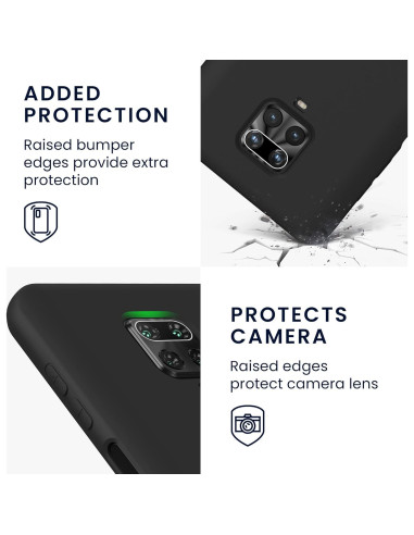 Funda Protectora Slim KW-Mobile para Xiaomi Redmi Note 9S/Pro/Max