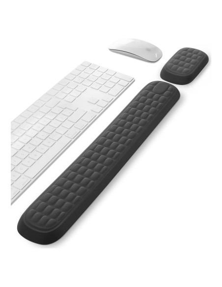 Reposamuñecas Ergonómico VAYDEER para Teclado y Ratón - Negro Reposamuñecas Ergonómico VAYDEER para Teclado y Ratón - Negro