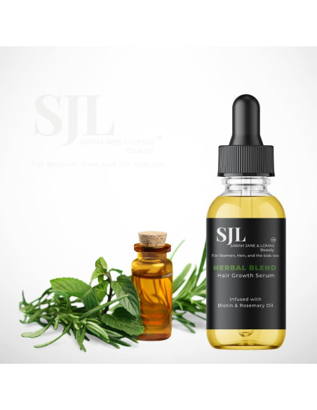 Suero Crecimiento Cabello SJL Mezcla Herbal 113.4 ml Orgánico Suero Crecimiento Cabello SJL Mezcla Herbal 113.4 ml Orgánico