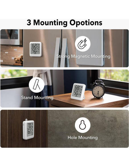 Termómetro e Higrómetro Bluetooth BN-LINK 2 Paquete Termómetro e Higrómetro Bluetooth BN-LINK 2 Paquete