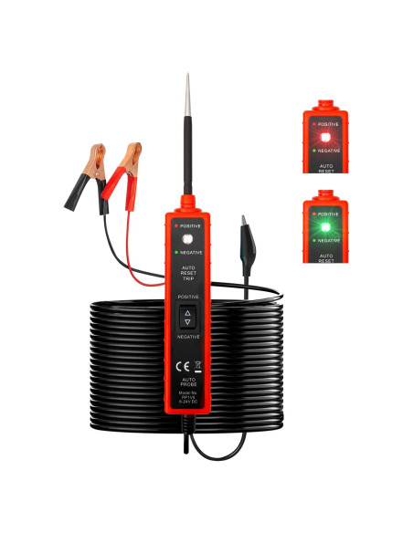 Probador de Circuito Automotriz OUFKAR 6-24V con Luz LED Probador de Circuito Automotriz OUFKAR 6-24V con Luz LED