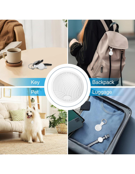 Localizador de Llaves VIXOLYN H03 2 Pack Compatible con Apple Localizador de Llaves VIXOLYN H03 2 Pack Compatible con Apple