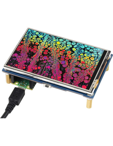 Pantalla táctil LCD 3.5" Waveshare 480x320 para Raspberry Pi Pico