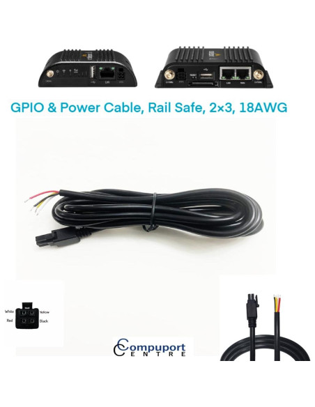 Cable de Alimentación DC Molex 4 Pines CompuPort 1.52m Cable de Alimentación DC Molex 4 Pines CompuPort 1.52m