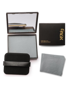 Hojas Absorbentes de Aceite Erinde 200 Hojas con Puff y Espejo