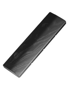 Reposamuñecas Ergonómico de Madera Faluber 30x8 cm Negro