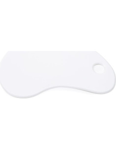 Raspador de Masa Curvado Fox Run, Plástico Blanco 29.5x10.2 cm 2