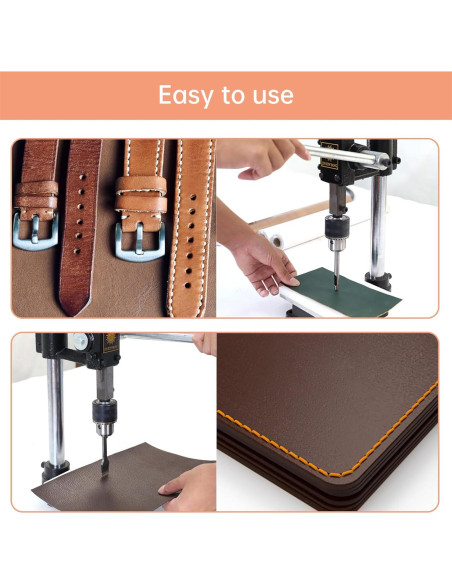 Perforadora Manual de Agujeros para Cuero FASTTOBUY Estilo D Perforadora Manual de Agujeros para Cuero FASTTOBUY Estilo D