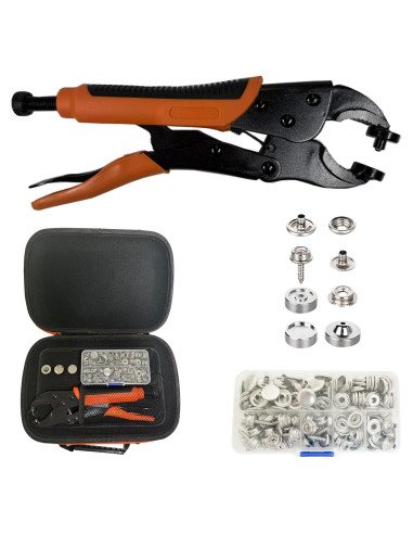 Kit de Herramientas de Botón a Presión OneDove 40 Piezas 15mm