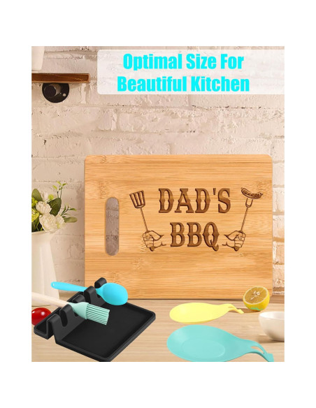 Soporte de Cuchara de Silicona HORNYPOT 4 Piezas Negro Soporte de Cuchara de Silicona HORNYPOT 4 Piezas Negro