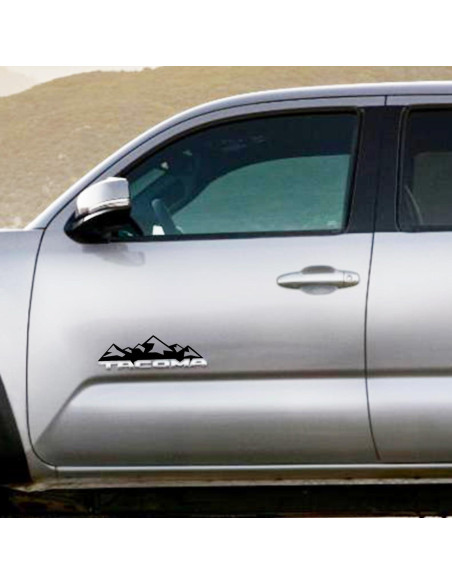 Calcomanías de Montaña OUESAAS para Toyota Tacoma 2016-2023 Calcomanías de Montaña OUESAAS para Toyota Tacoma 2016-2023