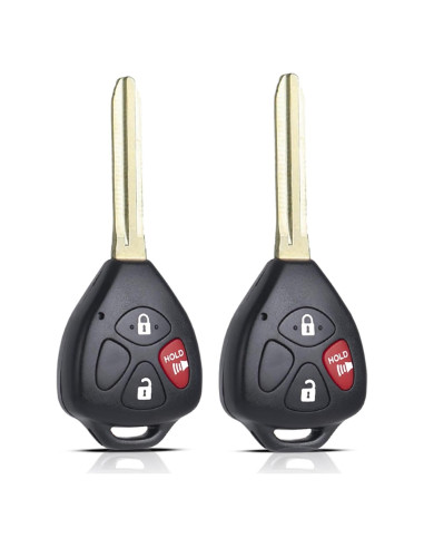 Control Remoto Toyota MechanMagic 4Runner Rav4 Yaris 2010-2019 (Paquete de 2)