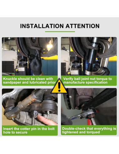 Kit de Suspensión Delantera SCITOO 10 Piezas para Toyota Corolla 1993-1995