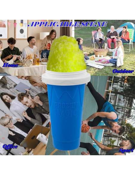 Taza Hacedora de Slushy Firjuty MakerCup Azul 0.5kg Taza Hacedora de Slushy Firjuty MakerCup Azul 0.5kg