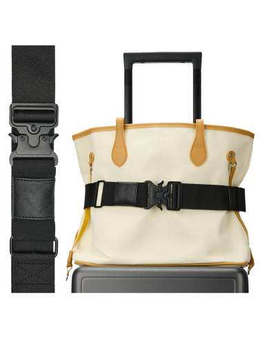 Cinturón de Viaje GARDIGER XLD-02 Ajustable Negro 124.5cm