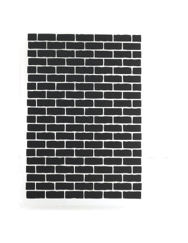 Plantilla de Embossing Plástico YUWIXMOX Navidad Pared Ladrillo
