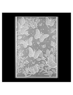 Carpeta de Embossing 3D NQEUEPN 12.7x17.8cm para Manualidades