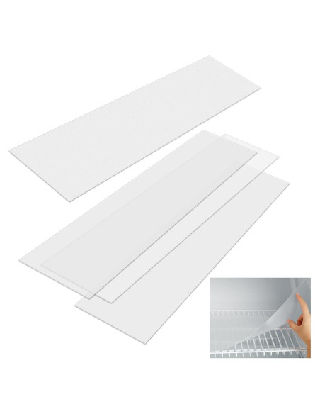 Forros de Estante Barydat 4 Pcs 30x122 cm Plástico Transparente Forros de Estante Barydat 4 Pcs 30x122 cm Plástico Transparente