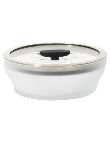 Recipiente de Cocina Anyday 4 Tazas Vidrio Hermético Microondas