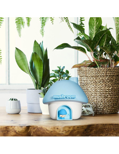 Humidificador Mini Portátil Genérico 300ml Luz Nocturna Azul