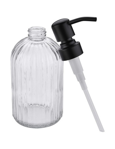 Dispensador de Jabón de Vidrio Leetcp 480ml 2 Paquetes