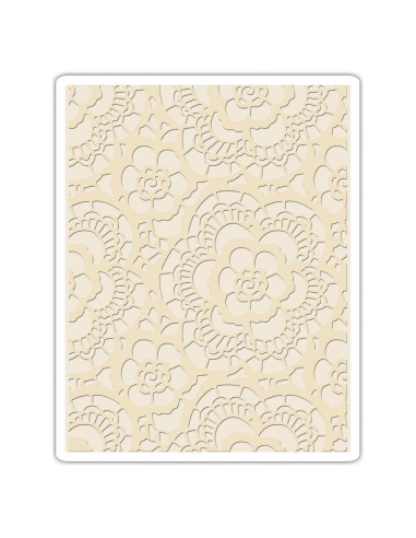 Carpeta de Embossing Sizzix 661824 Encaje Multicolor 13.5x2.5cm
