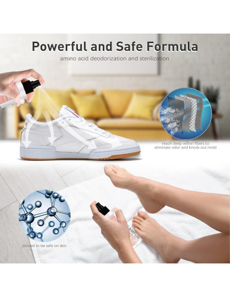 Spray Desodorante Natural para Zapatos Lamfun 150ml Fresia Spray Desodorante Natural para Zapatos Lamfun 150ml Fresia