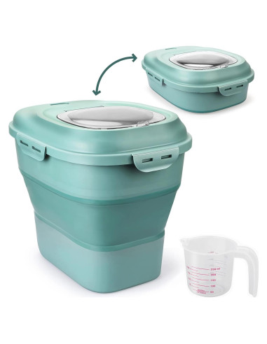 Contenedor de Almacenamiento de Alimentos Viretec 6.5L Verde