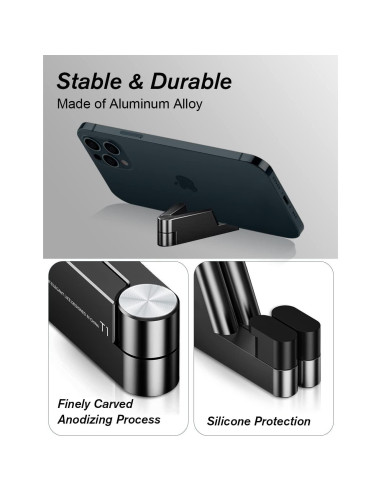 Soporte Plegable para Teléfono MONEER - Compatible con iPhone y Tabletas