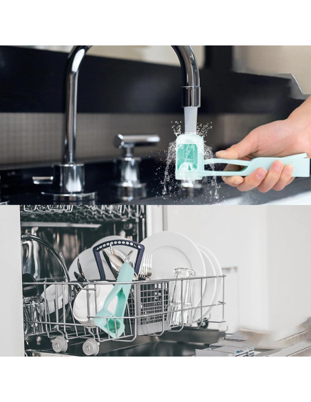 Cortador de Uvas Homnoble Azul con Cuchilla de Acero Inoxidable