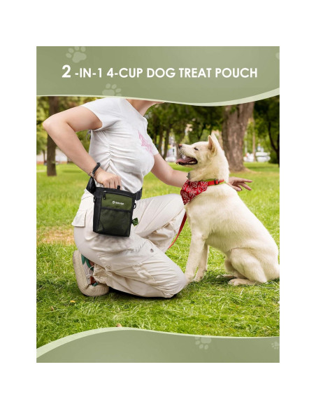 Bolsa de golosinas para perros Gobeigo con silicona 4 tazas Bolsa de golosinas para perros Gobeigo con silicona 4 tazas