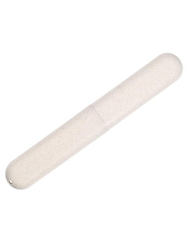 Estuche para Cepillo de Dientes VOCOSTE Beige 20.5x3.1x2.1 cm