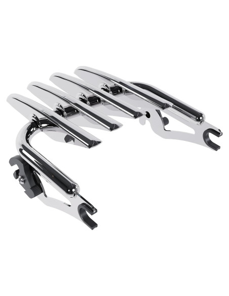 Soporte de Equipaje Desmontable ECOTRIC Cromado 2009-2024 Harley Soporte de Equipaje Desmontable ECOTRIC Cromado 2009-2024 Harley