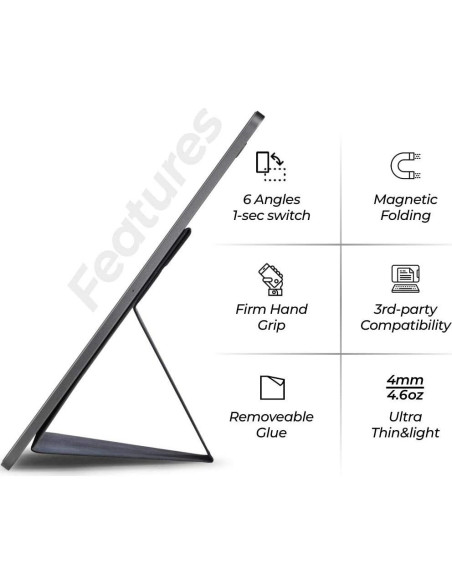 Soporte Adhesivo Invisible MOFT para Tabletas 9.7-12.9" Gris Soporte Adhesivo Invisible MOFT para Tabletas 9.7-12.9" Gris