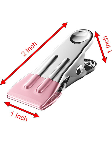 Pinzas de Ropa YIKANGHENG 16 Pcs Acero Inoxidable 5.6 cm