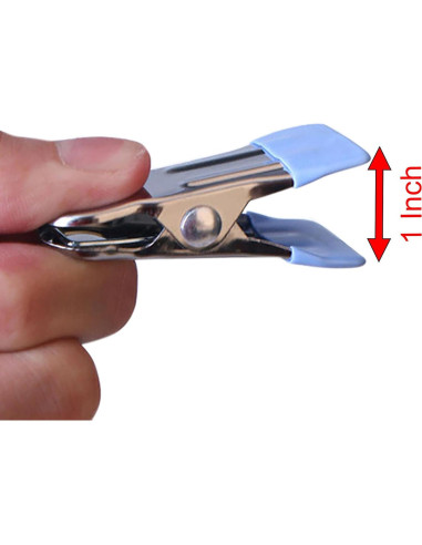 Pinzas de Ropa YIKANGHENG 16 Pcs Acero Inoxidable 5.6 cm