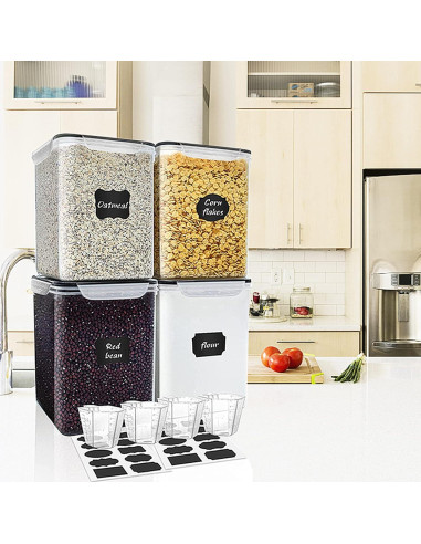 Contenedores de Almacenamiento Hermético VERONES 10 Pack 5.2L